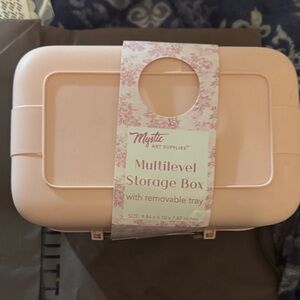 Mystic Pink Multilevel Storage Box